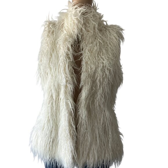 Kenar Fuffly Size M Off White Vest - Picture 1 of 9